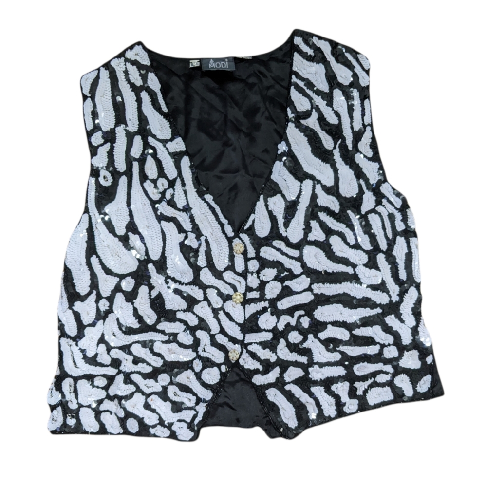 Vintage Sequined Vest